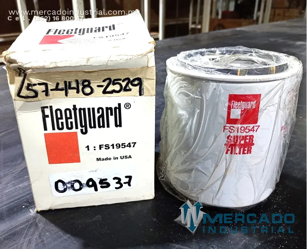 FleetGuard FS19547 FILTRO SEPARADOR DIESEL USADO EN CAMION HIAB 4300 - imagen 1