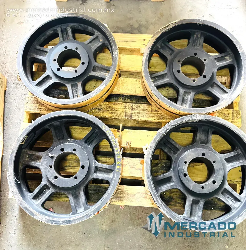 Polea 21 1/4" 8R tipo 5V - imagen 1