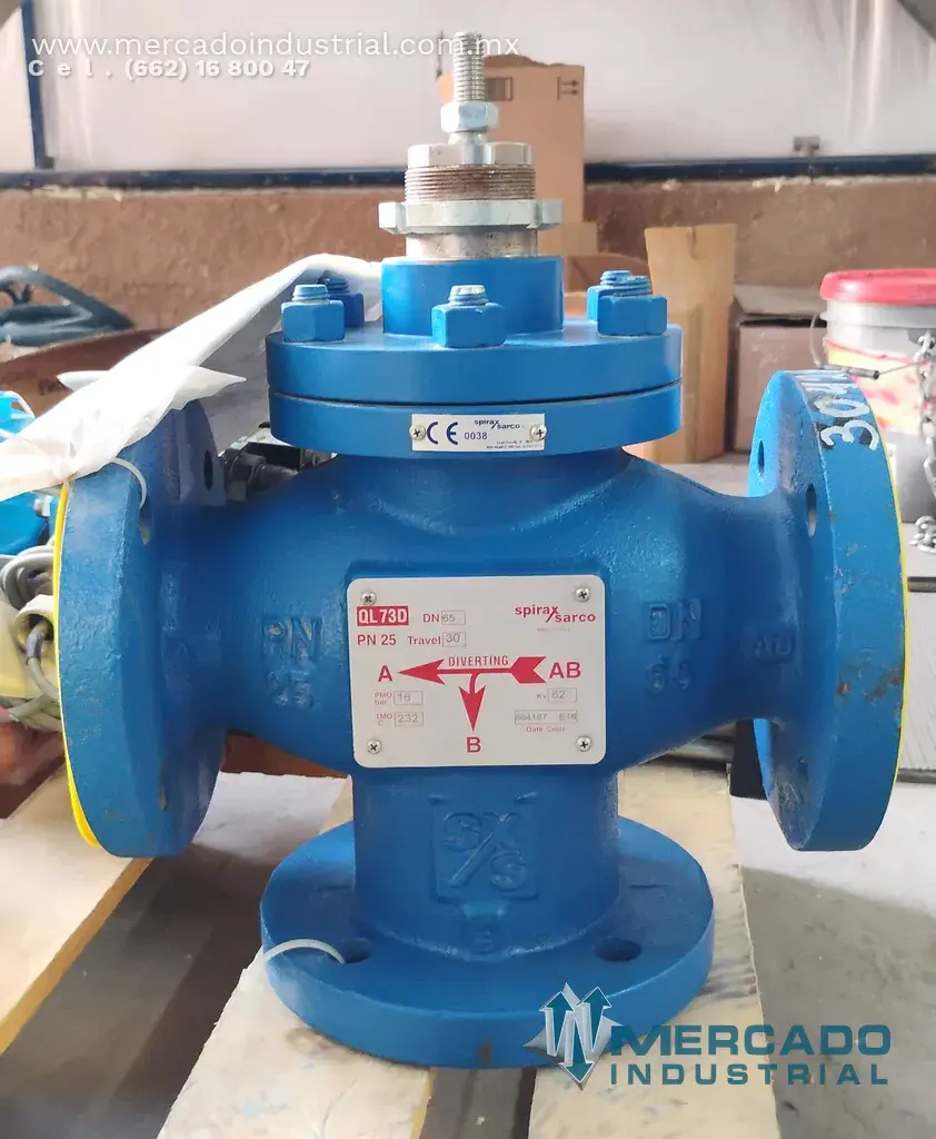 Válvula reguladora 2" ½ de 16 BAR modelo 6689345 marca Spirax Sarco - imagen 1