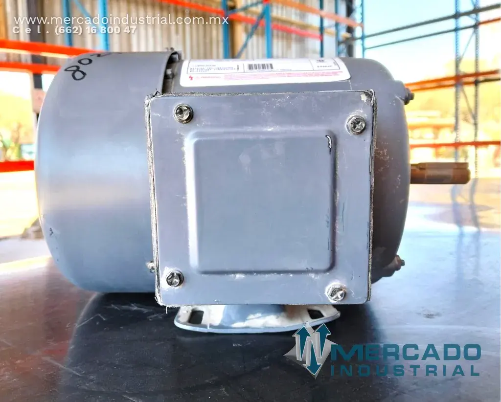 Motor eléctrico 1 HP 2 polos 3450 RPM marca  A. O. SMITH - imagen 1
