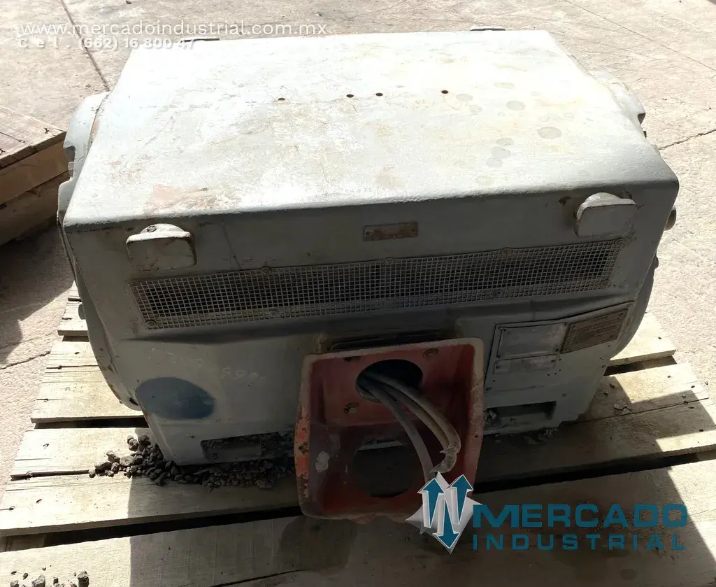 Motor eléctrico 250 HP 4 polos 1775 RPM marca Bucyrus - imagen 1