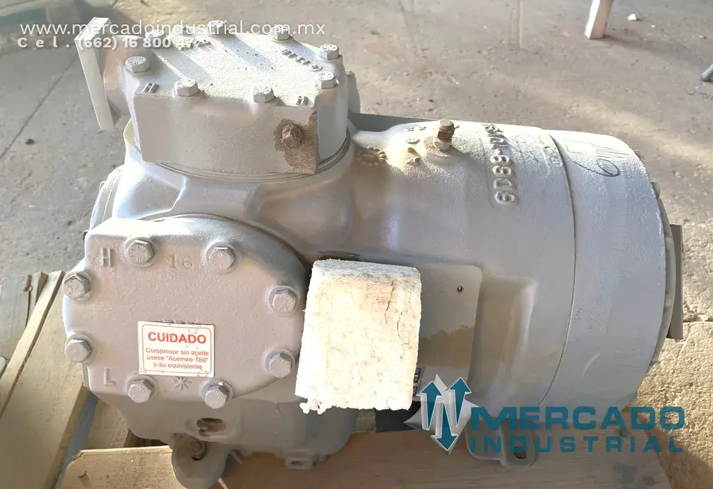 Compresor semihermético 10 TON 460V modelo 0DA82467 marca CARRIER - imagen 1
