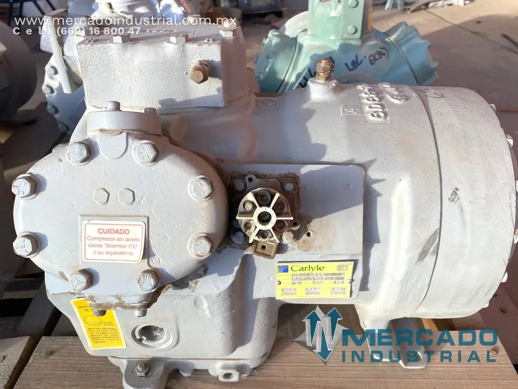 Compresor semihermético 10 TON 460V modelo 06DX82466 marca CARRIER - imagen 1