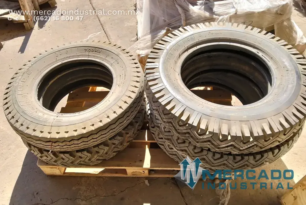 Llantas medida 7.00-18 marca Euzkadi - imagen 1