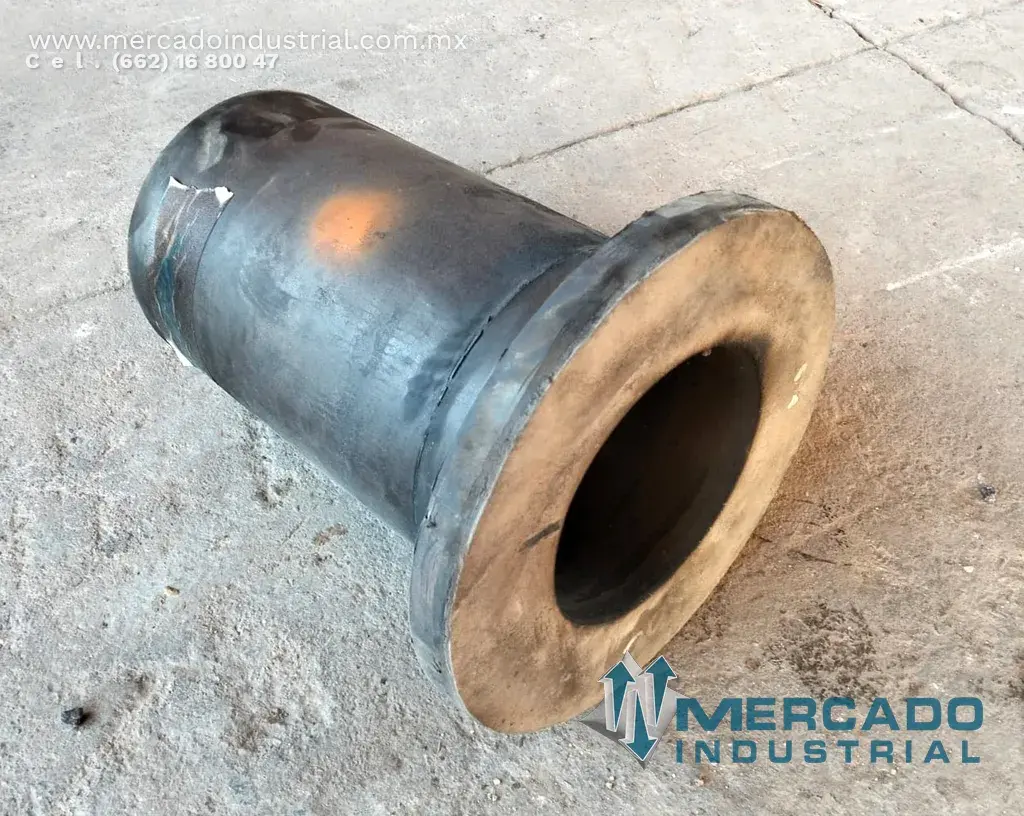 Buscador de vórtices hule-acero 5 1/4" parte 205ST-RG-5.25 marca Krebs - imagen 1