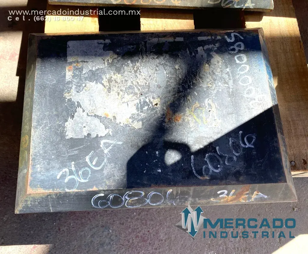 Placa de desgaste 14.5" x 11" parte 12T426 marca P&H - imagen 1