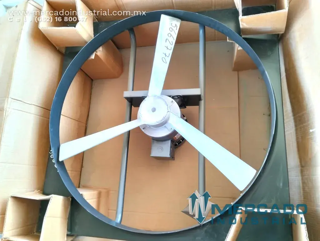 Ventilador extractor 3/4 HP 1140 RPM modelo P63FTH-4344 marca Emerson - imagen 1