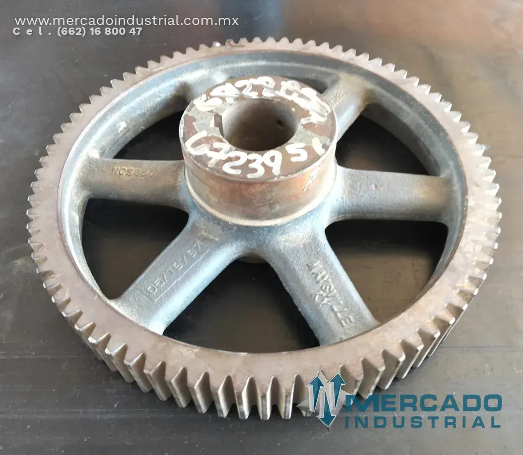 Engranaje recto 80 dientes 1.5" diámetro marca Browning - imagen 1