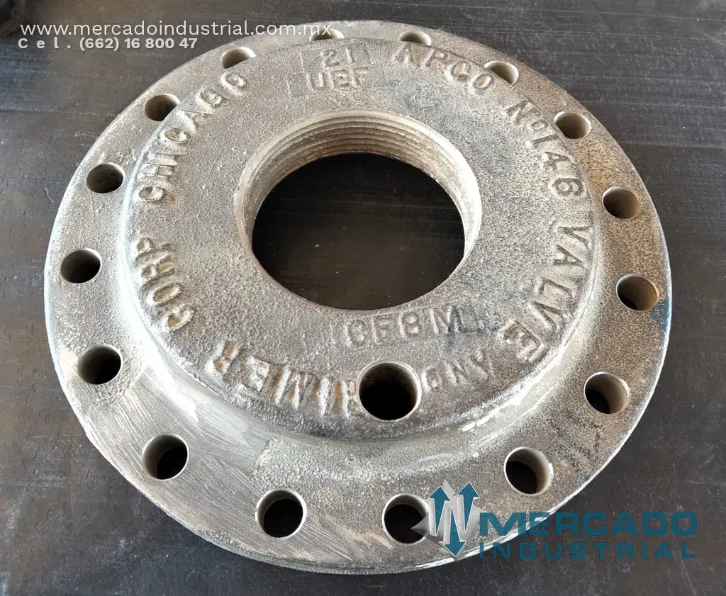 Cubierta de válvula 3" 150 PSI modelo 146 parte CF8M marca APCO - imagen 1