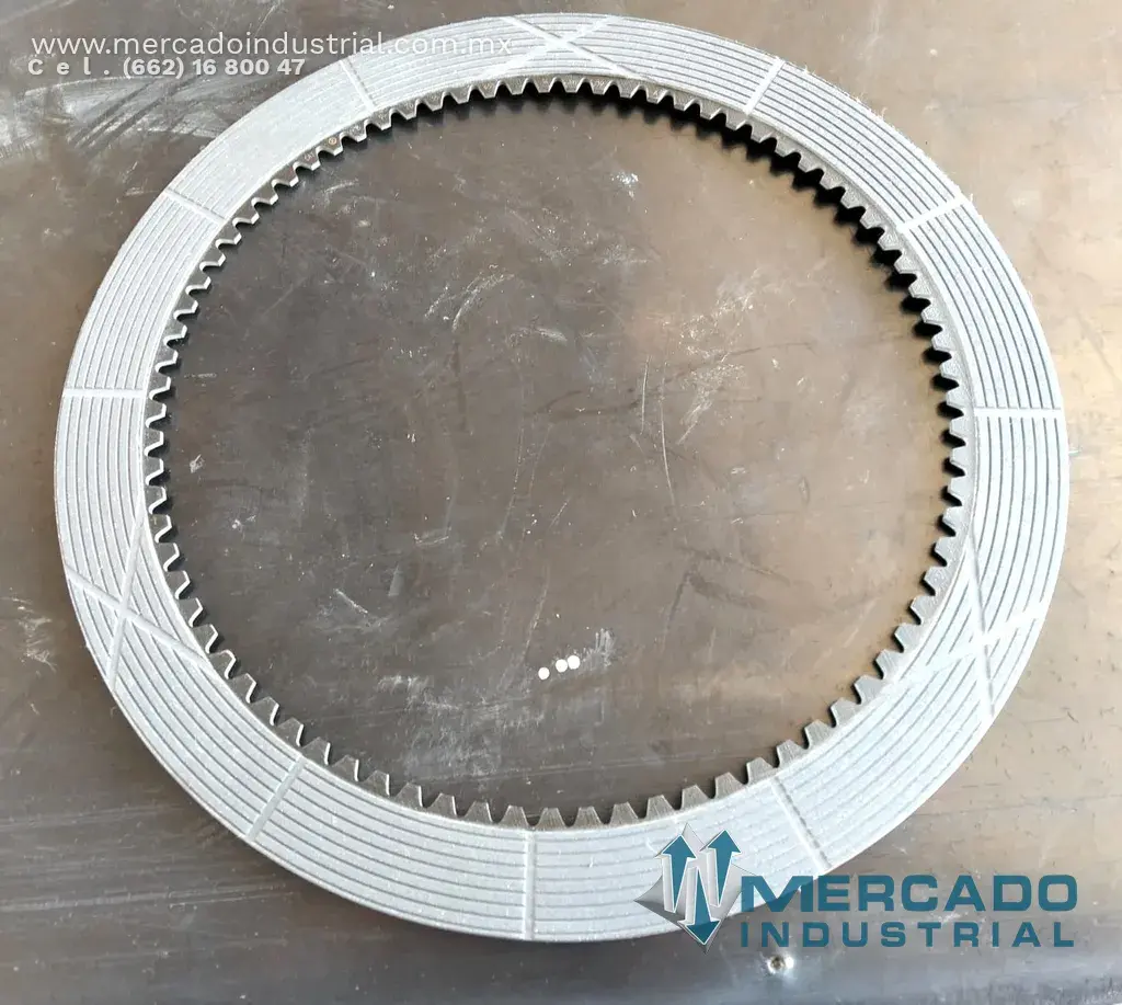 Disco de fricción de embrague de 17" diámetro modelo 8E-2729 marca CAT - imagen 1