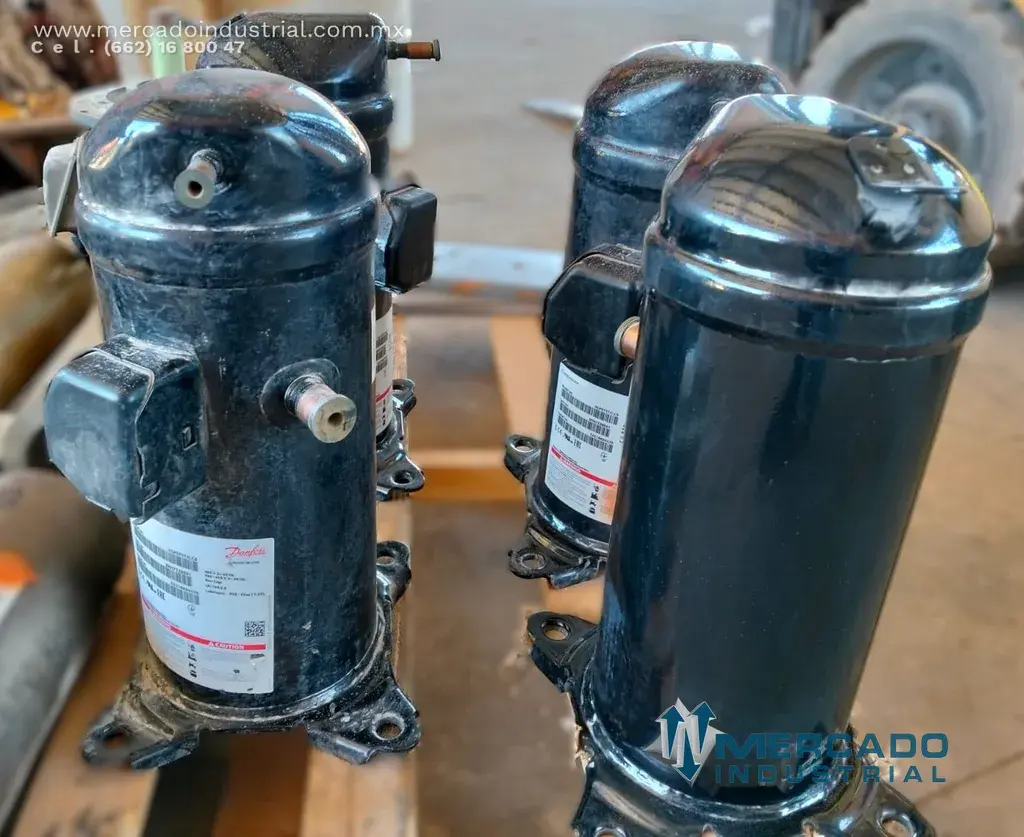 Compresor trifásico 460V R22 modelo HLP075T4LC6 marca Danfoss - imagen 1