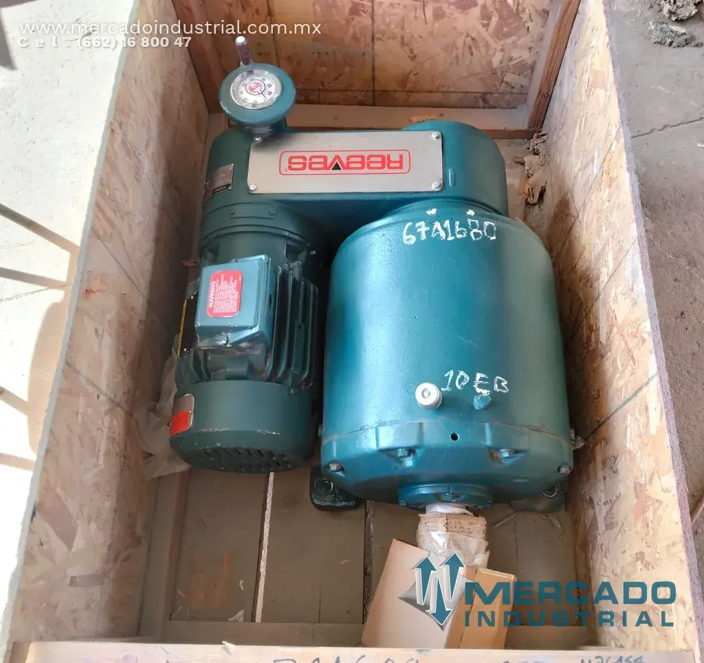 Motovariador trifásico 3 HP 1735 RPM modelo P18G6584K marca REEVES - Dodge - imagen 1