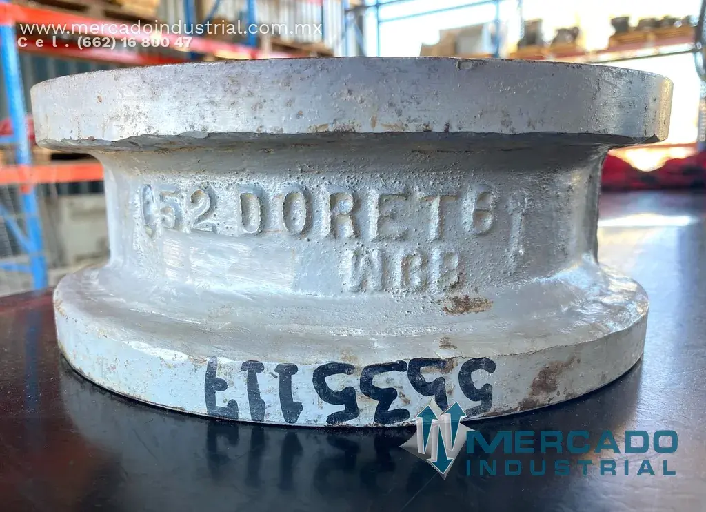 Válvula de retención duo check 6.5" marca Doret - imagen 1