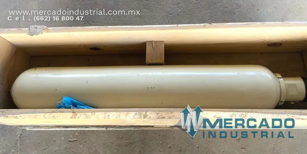 Acumulador tipo bladder 3000 PSI parte 5610-B marca Metso - imagen 1