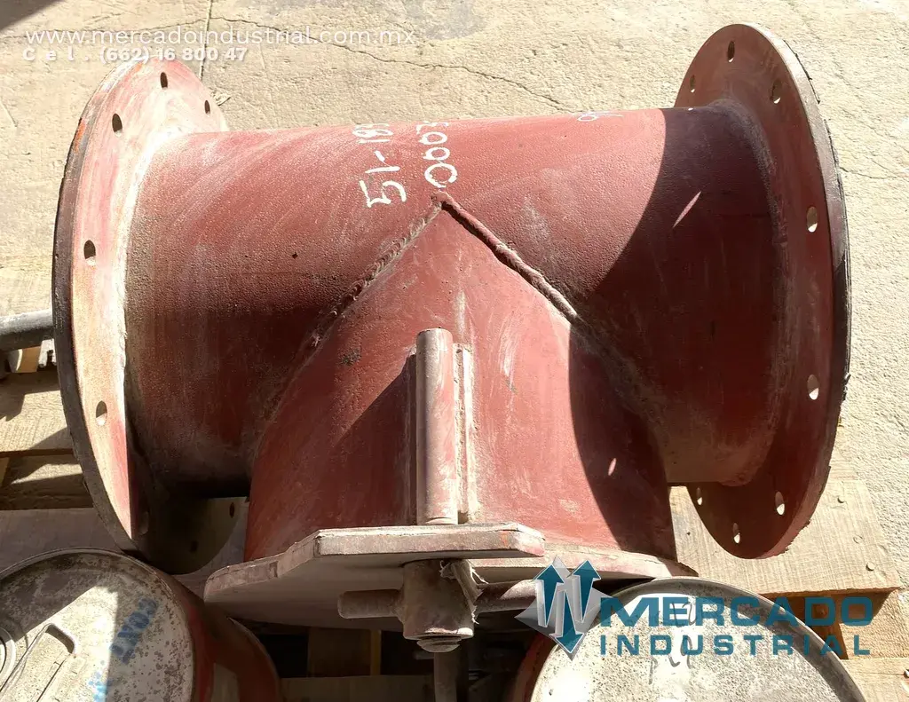 Válvula ahulada bridada 16" diámetro marca Pipsa - imagen 1