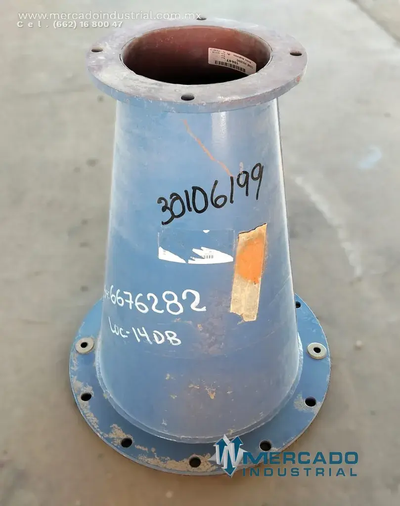 Sección cónica acero modelo D15B parte 194-ST marca Krebs - imagen 1