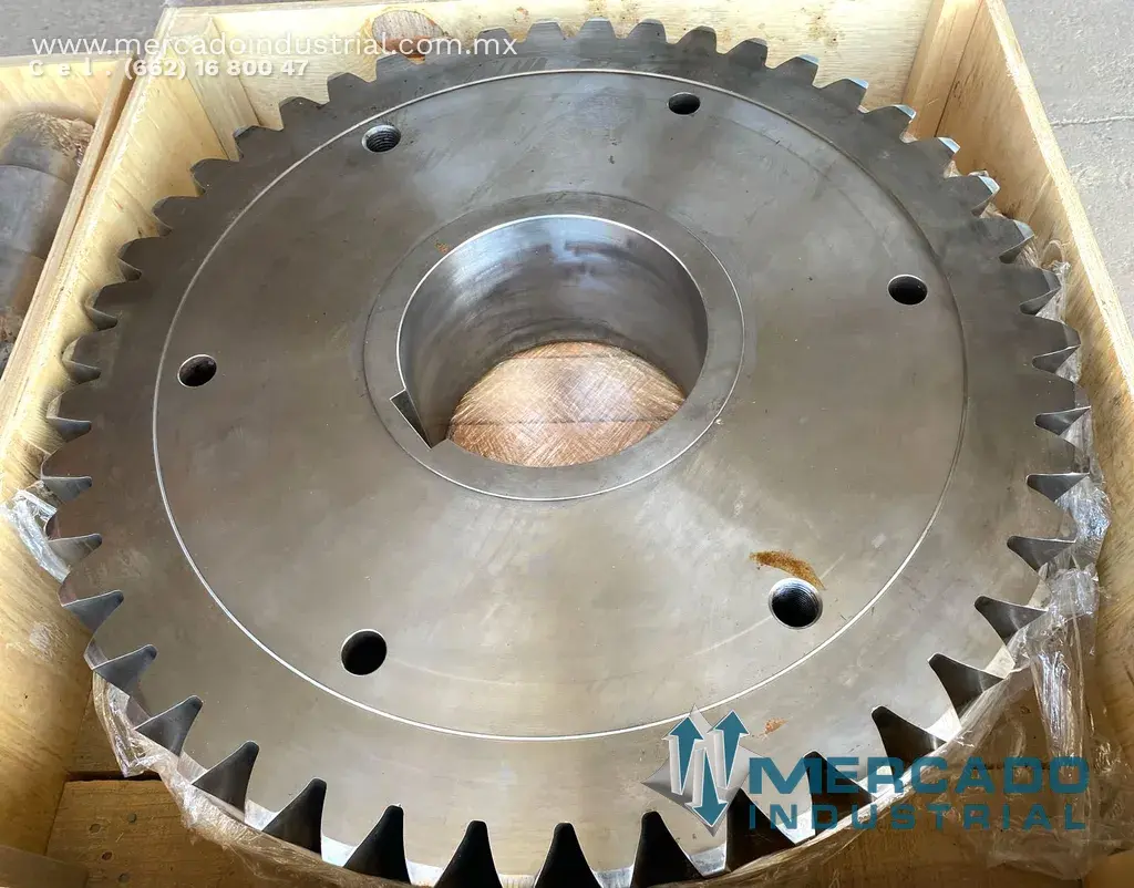 Placa toberas turbobomba auxiliar aceite 45 dientes marca Siemens - imagen 1