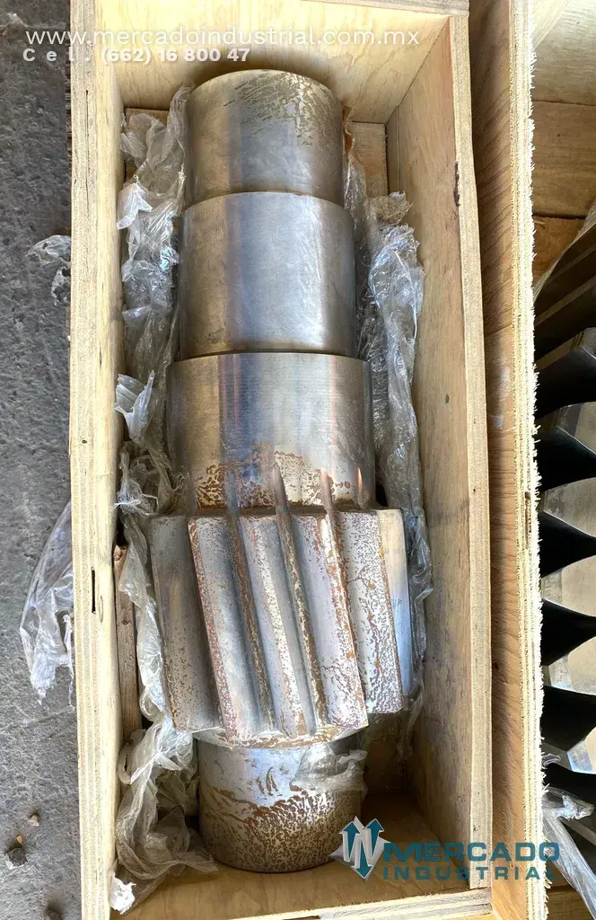 Pinion shaft 400 2" diámetro interno marca Siemens - imagen 1