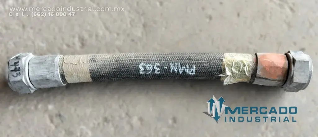 Manguera con tuerca hexagonal parte 44P69D9 marca P&H - imagen 1