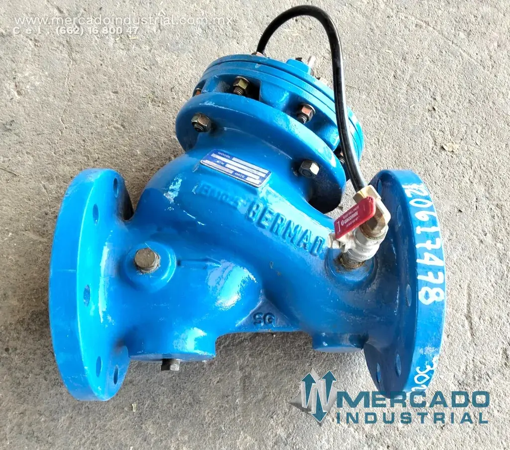 Válvula reductora de presión 4" 150 PSI marca Bermad - imagen 1