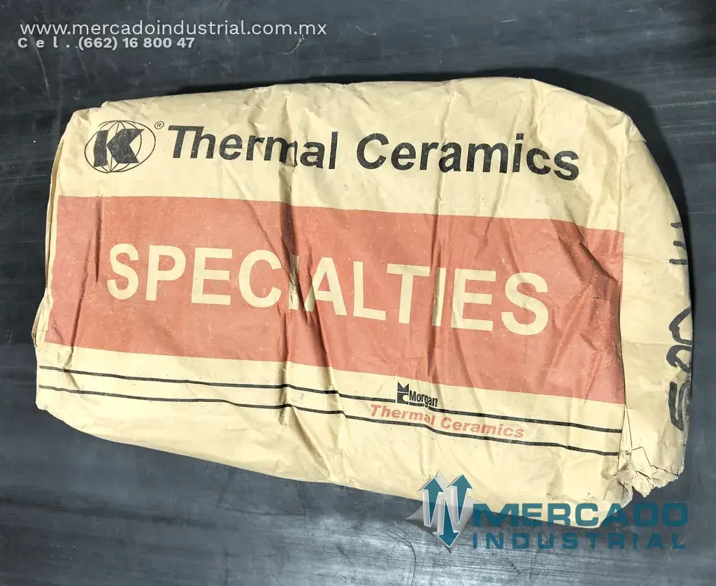 Thermal Ceramics CEMENTO REFRACTARIO KAOCAST M EN PRESENTACION DE SACOS DE 25KG - imagen 1