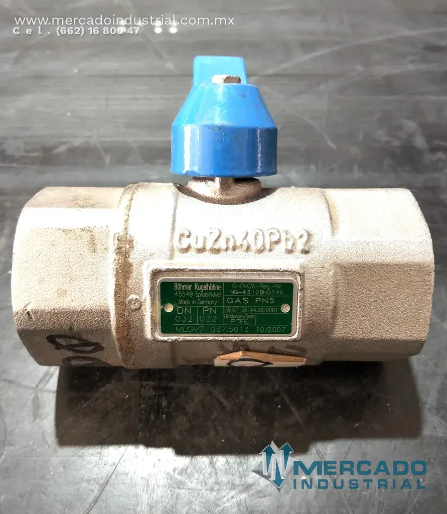 Bohmer Kugelhahne 51675398 VALVE BALL (PC3000-6) - imagen 1