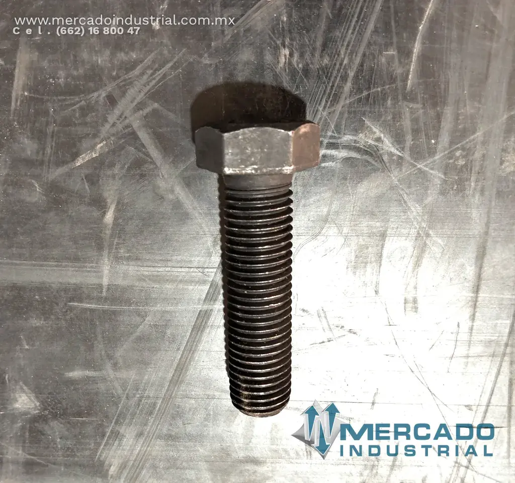 TORNILLO HEXAGONAL GRADO 8.8 M14X40 MEDIDA MILIMÉTRICA PERFORACIÓN - imagen 1