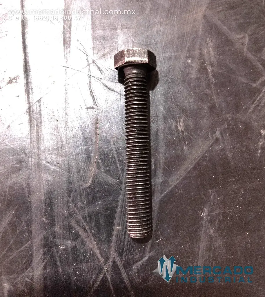 TORNILLO HEXAGONAL GRADO 8.8 M8X55 MEDIDA MILIMÉTRICA PERFORACIÓN - imagen 1