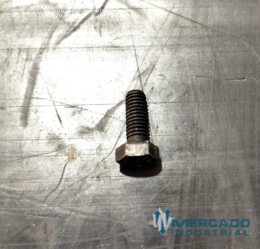 TORNILLO HEXAGONAL GRADO 8.8 M6X15 MEDIDA MILIMÉTRICA PERFORACIÓN - imagen 1