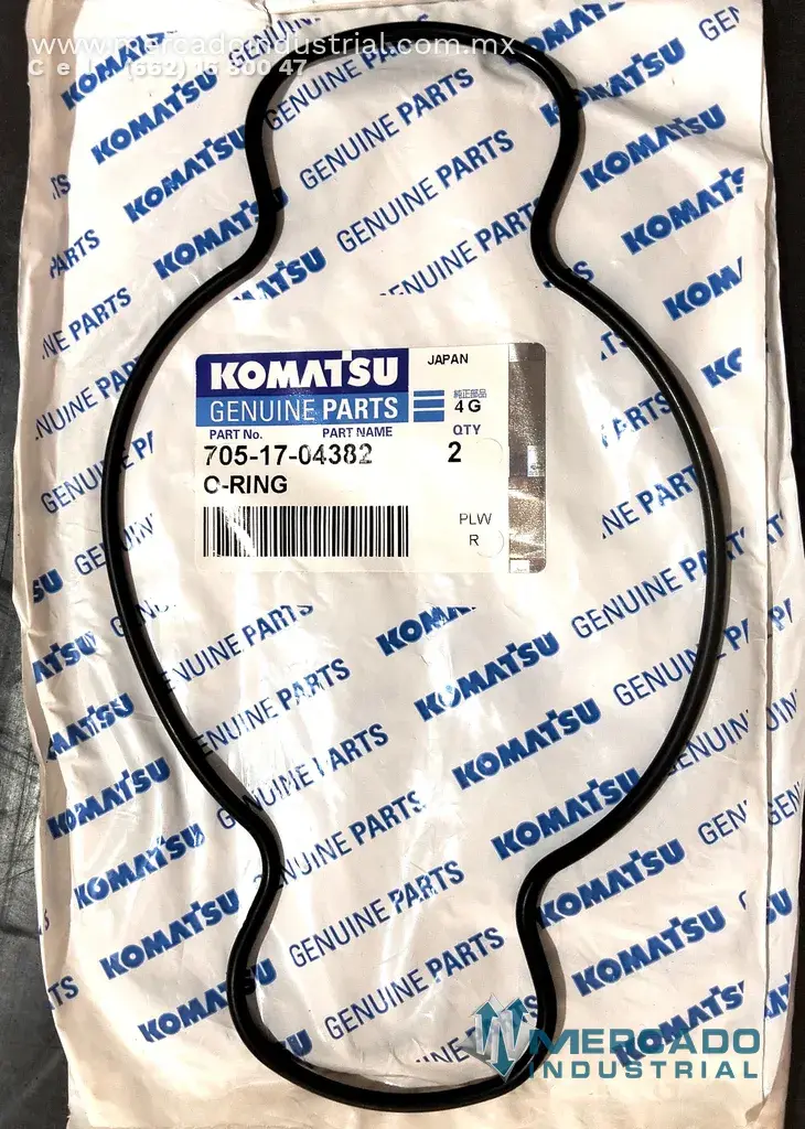 Komatsu 705-17-04382 O-RING (HD785-5) - imagen 1