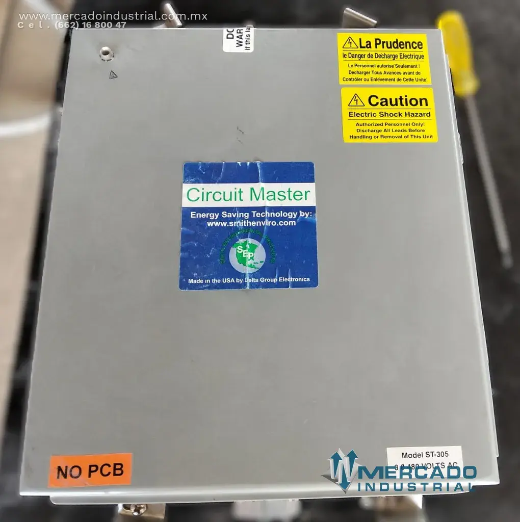 Gabinete 480/600 V 60/50 HZ modelo ST-305 3 fases marca Wiegmann - imagen 1