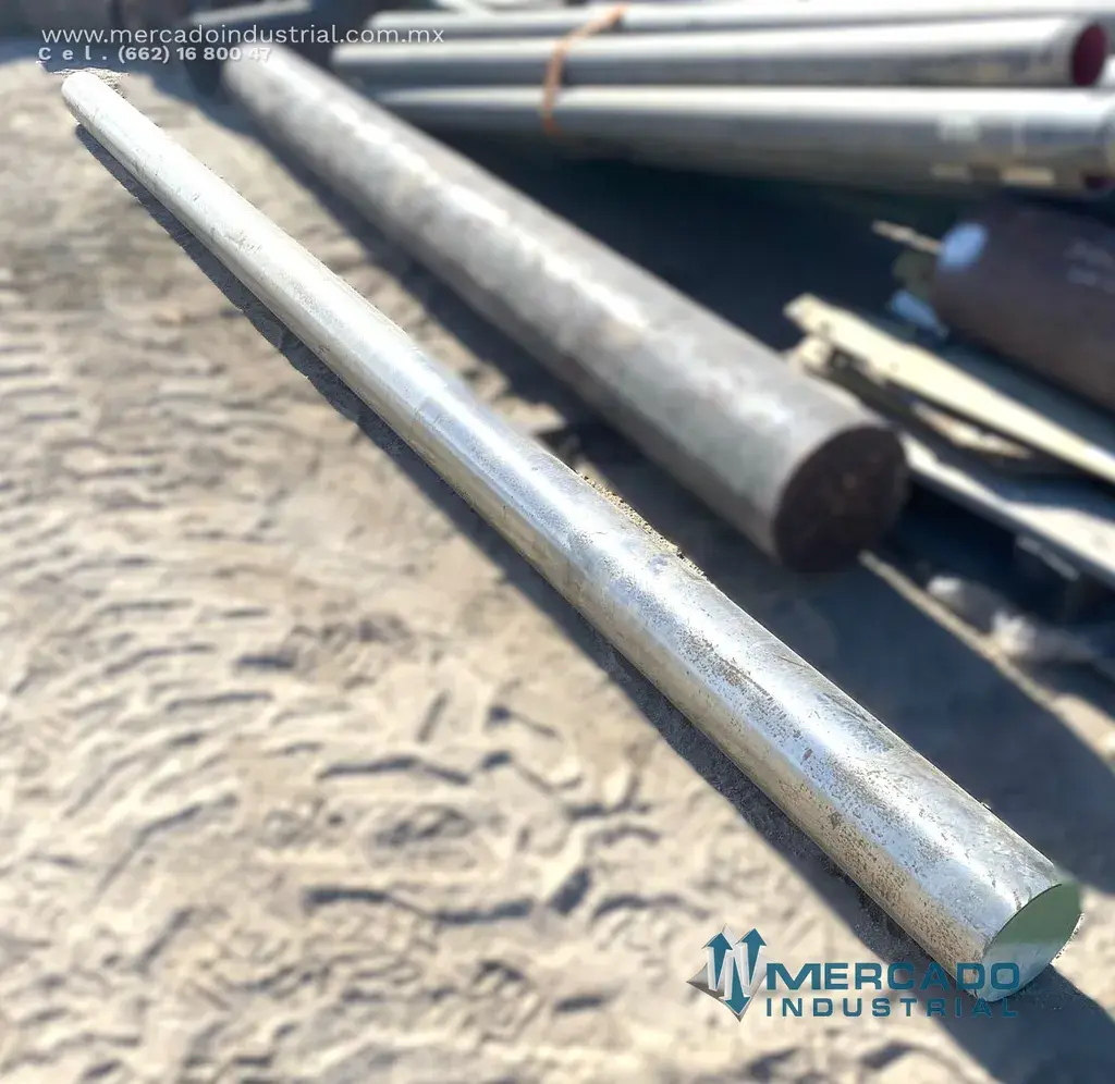 Barra de acero inoxidable cold rolled 14 ft de largo x 6 1/2" diámetro - imagen 1