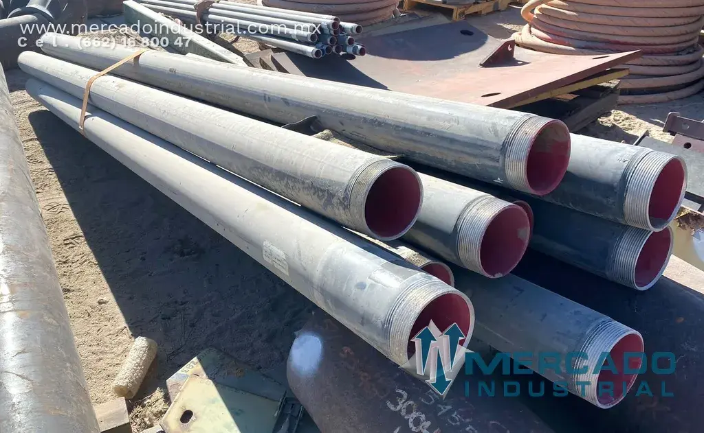 Tubería aluminio con recubrimiento PVC 4" x 118 1/4" marca Cooper - imagen 1
