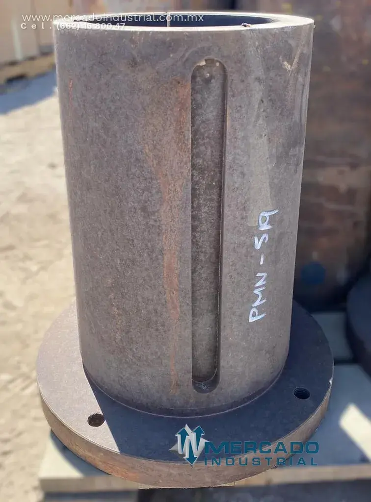 Tubo de acero con brida ranurado 9" x 16 1/4" - imagen 1