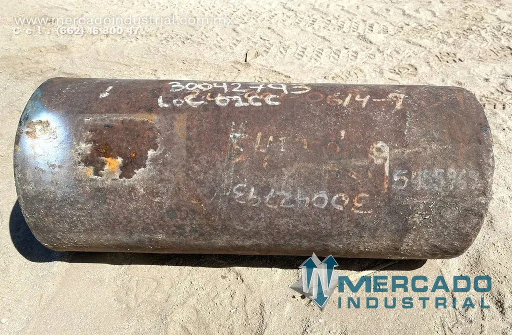 Tubo de acero 10 3/4" x 24 1/4" - imagen 1