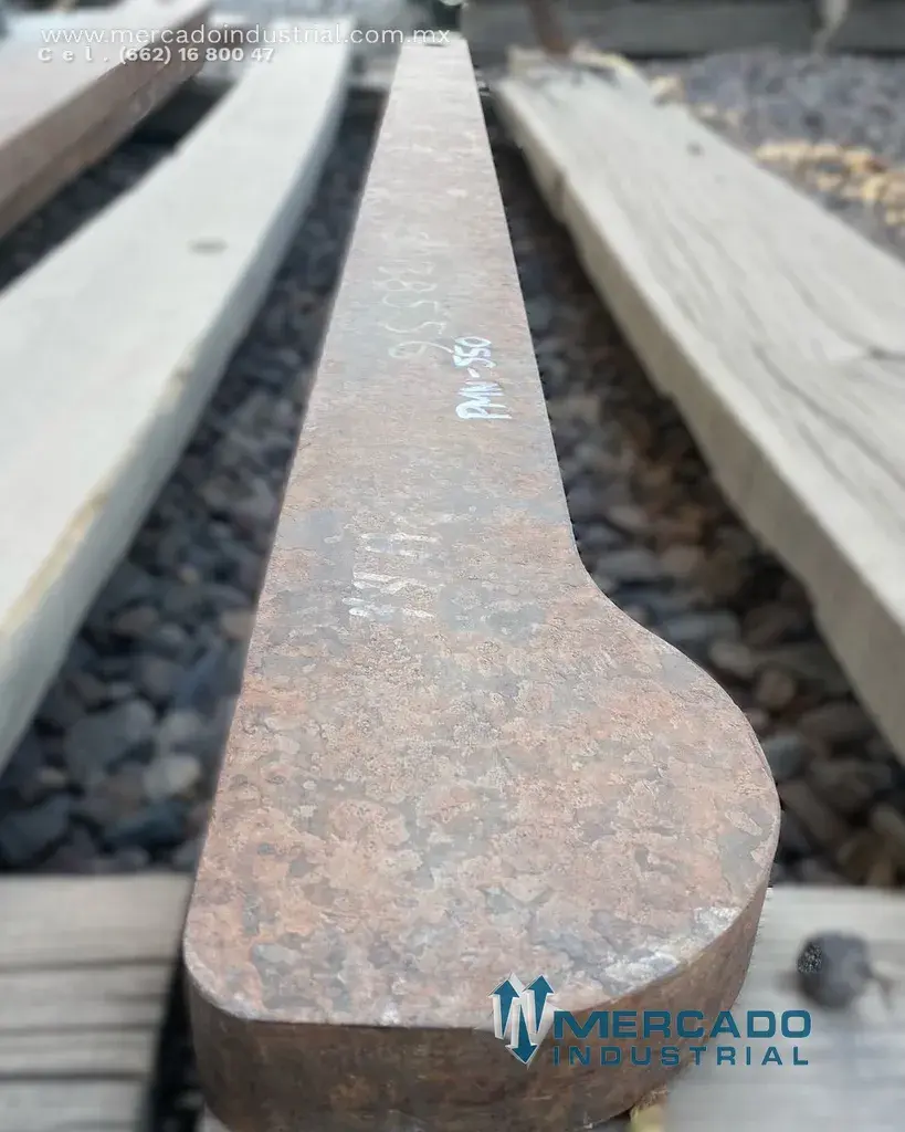 Barra horizontal de acero 74 3/4" x 4" parte 4537421 marca HEFLIN - imagen 1