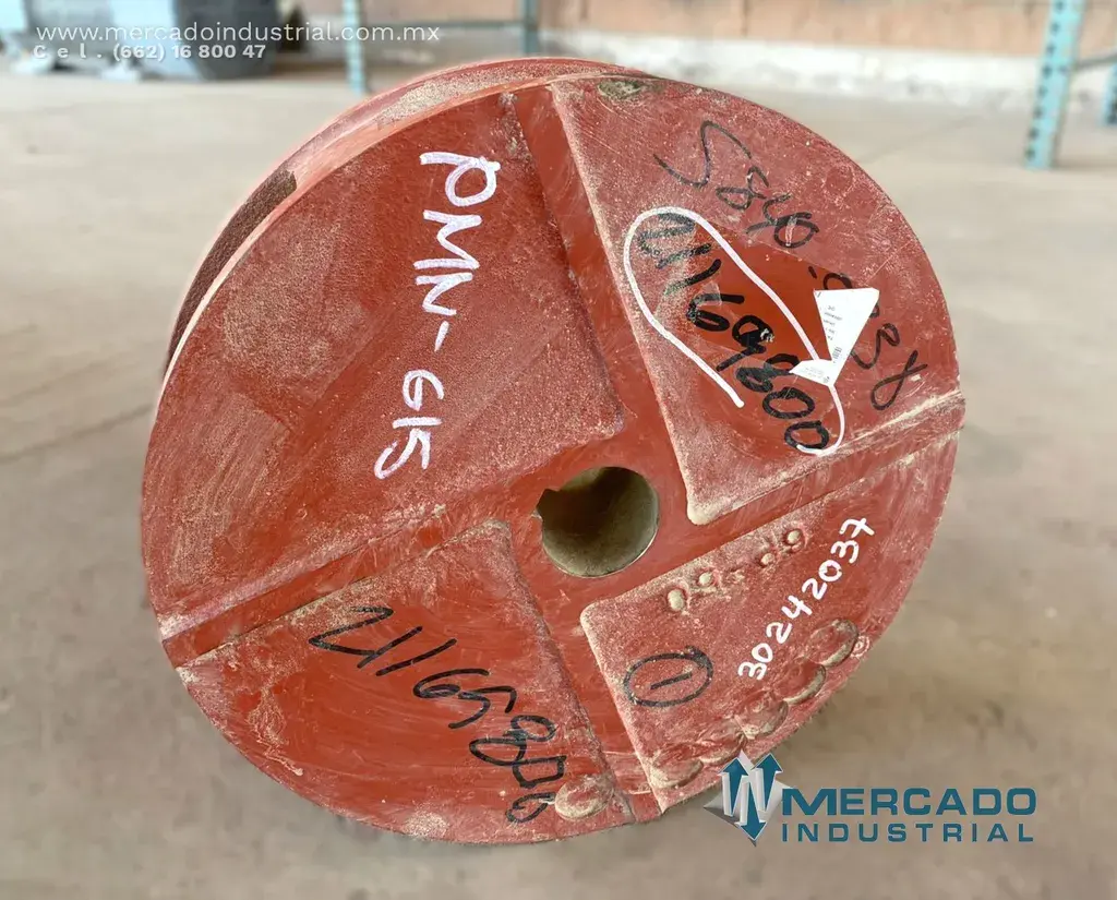 Impulsor de bomba sumergible 15 1/4" x 4 1/4" parte 50-406 marca Toyo - imagen 1