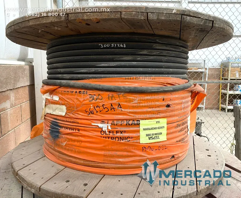 Carrete de cable uso rudo 12x14 AWG parte 43016 marca Olflex - imagen 1
