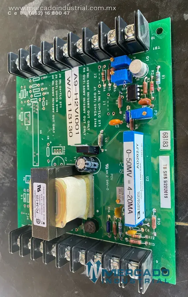 Tarjeta electrónica 115 V dual ISO parte A9-9812 - imagen 1