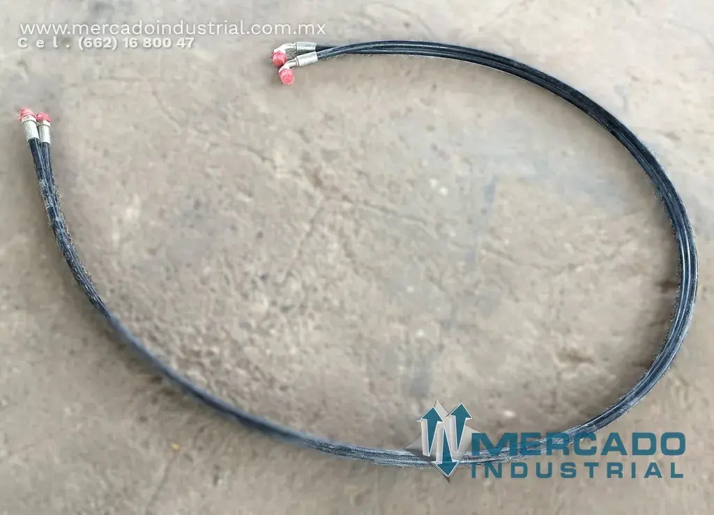 Manguera 1/2" x 84" 25 MPa/3625 PSI parte 0883H0A46009 marca Hydroscand - imagen 1