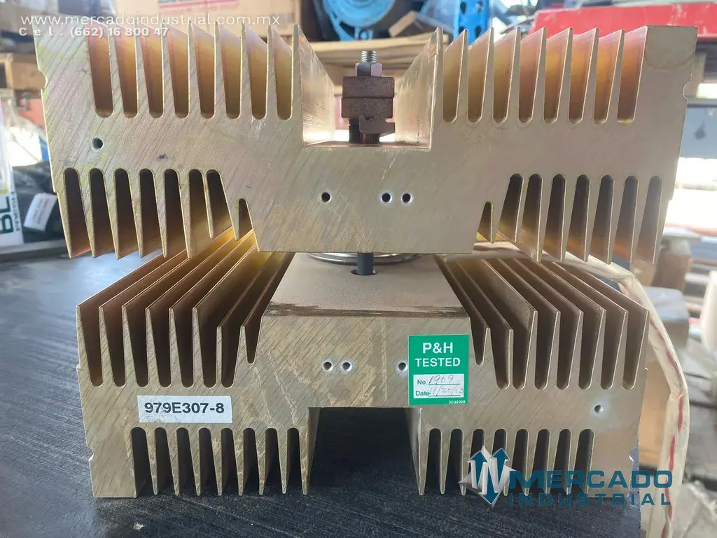 Disipador de calor polar parte 979E344-8 marca P&H - imagen 1