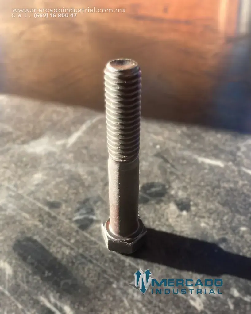 Tornillo hexagonal 3/8" x 2 1/2" grado 6 parte 306-40021-0K marca Parker - imagen 1