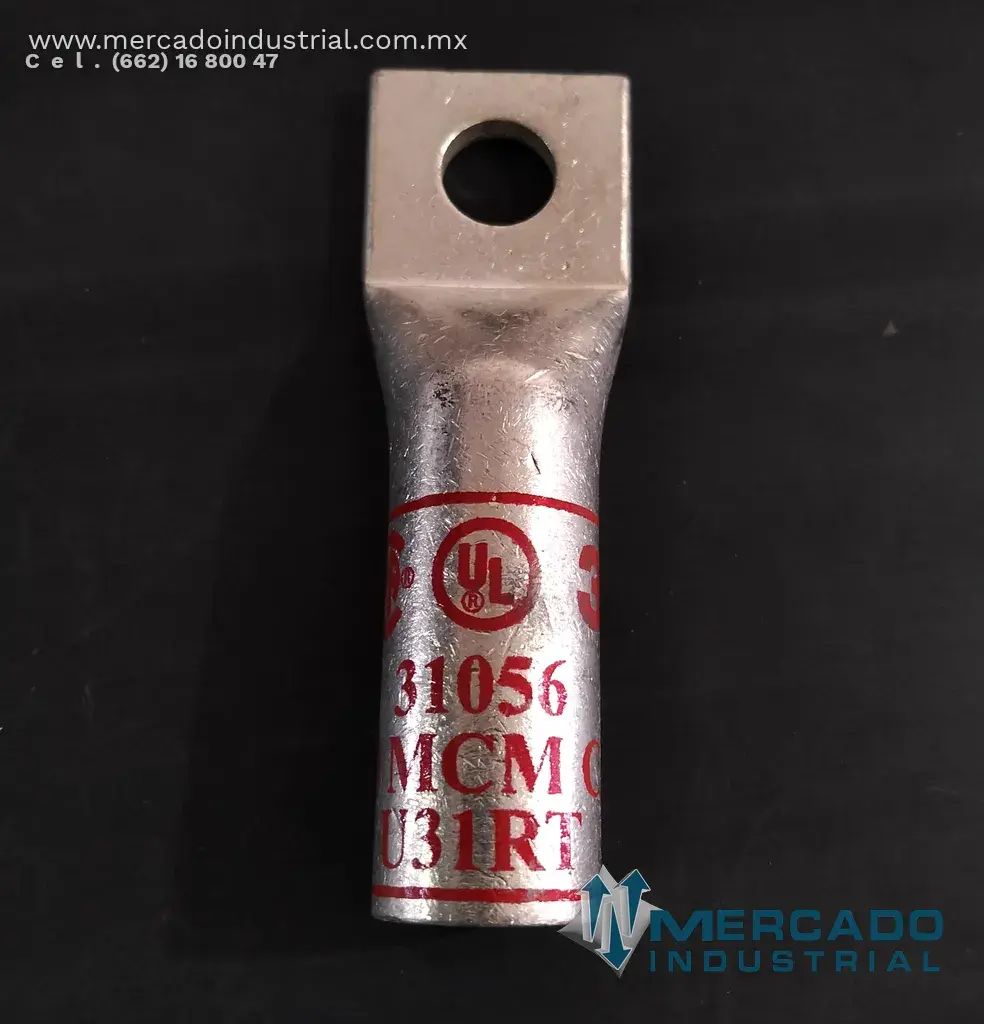 3M Scotchlok 31056 TERMINAL DE UN AGUJERO DE 1/2" BARRA LARGA 350 KCMIL - imagen 1