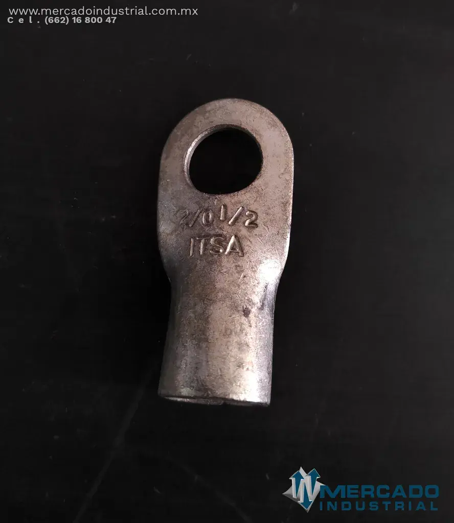ITSA TCW095 TERMINAL DESNUDA TIPO OJO 1/2 (CALIBRE 2/0) - imagen 1