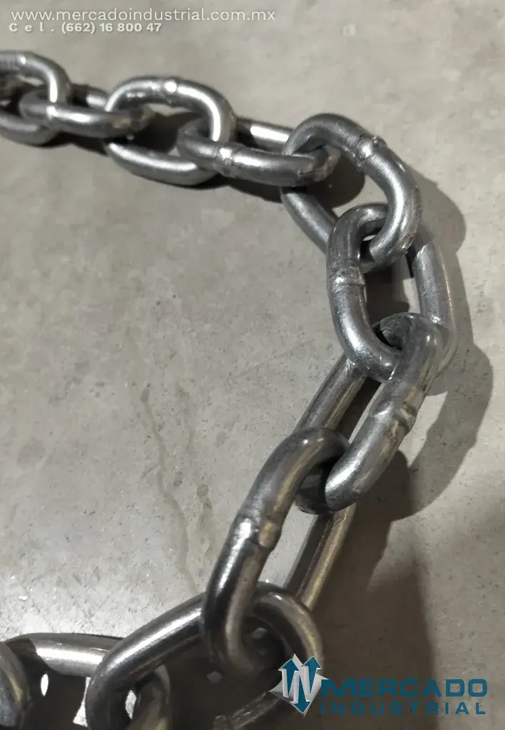 Aceros Nacionales CADENA DE ACERO 1/4 (25 KG) - imagen 1