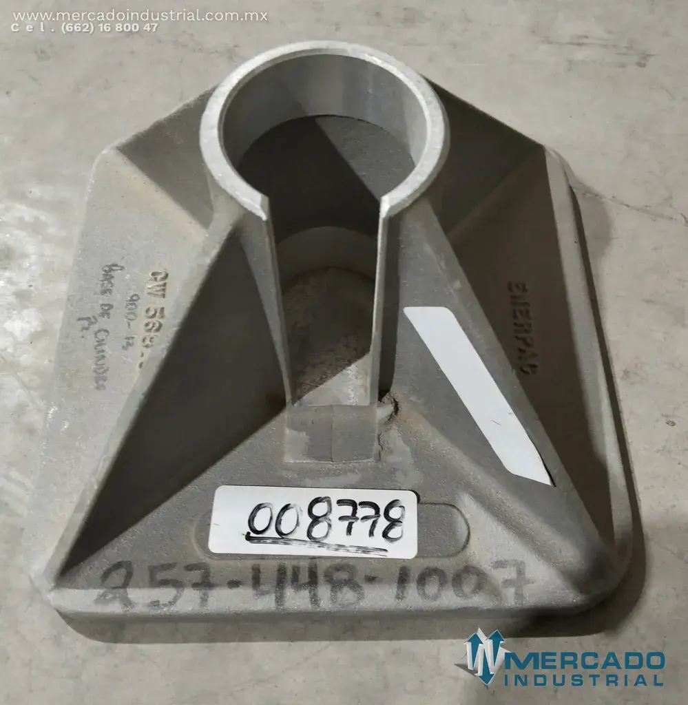 ENERPAC BASE 10 TON CILINDRO # JBI-10 # 6W470 - imagen 1