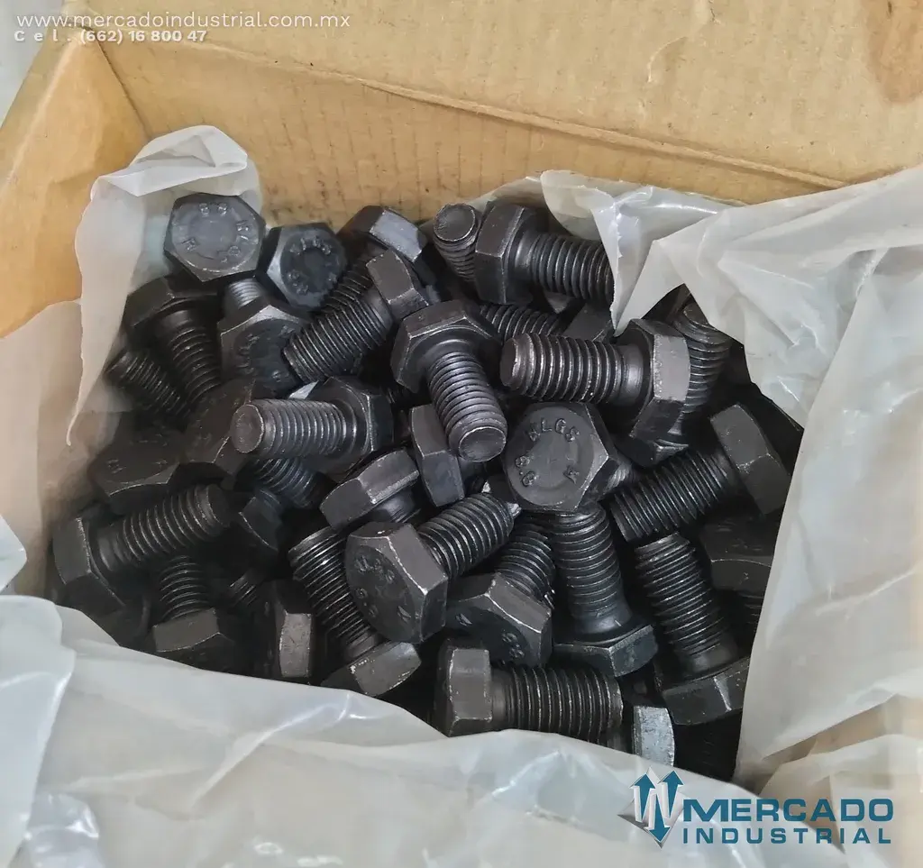 TORNILLO HEXAGONAL GRADO 8.8 M 10X20 MEDIDA MILIMETRICA PERFORACION - imagen 1