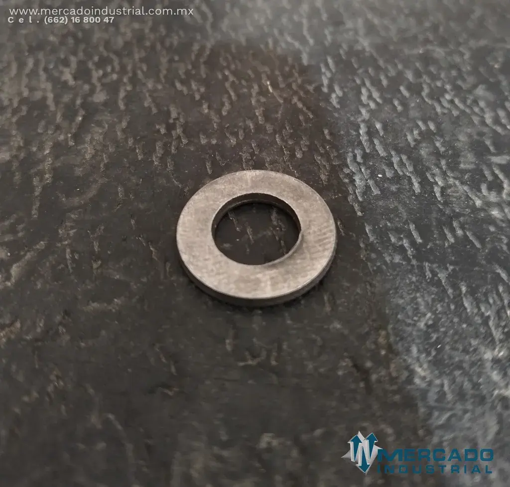 ARANDELA DURA M8 MEDIDA MILIMETRICA PERFORACION - imagen 1