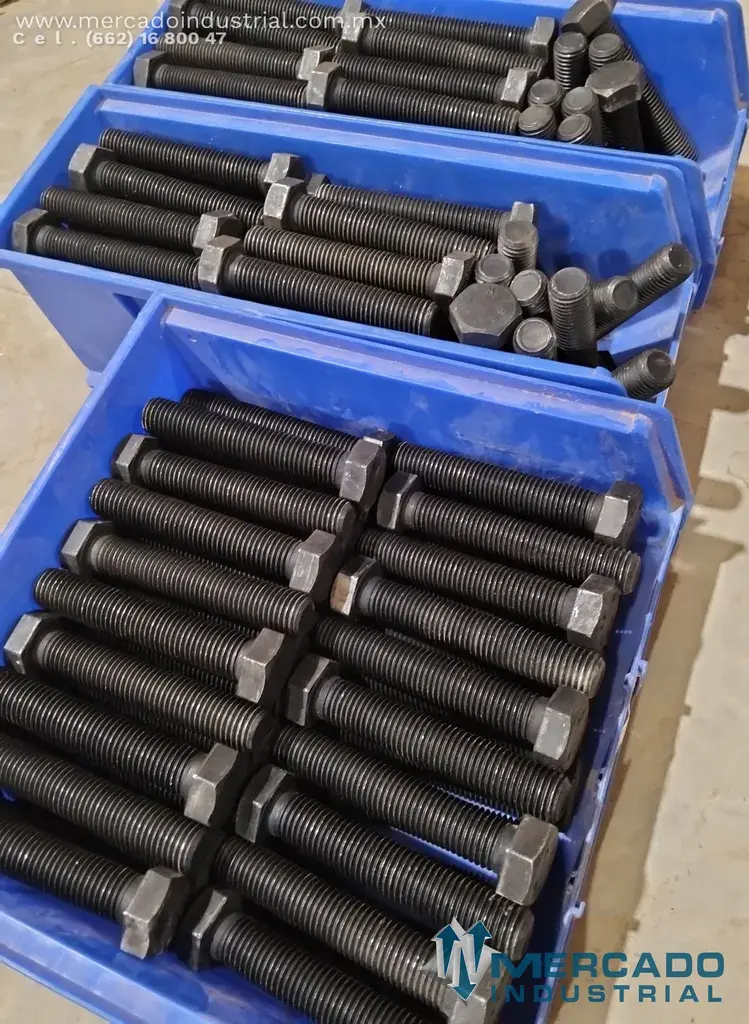 TORNILLO HEXAGONAL GRADO 8.8 M 20X110 MEDIDA MILIMETRICA PERFORACION - imagen 1
