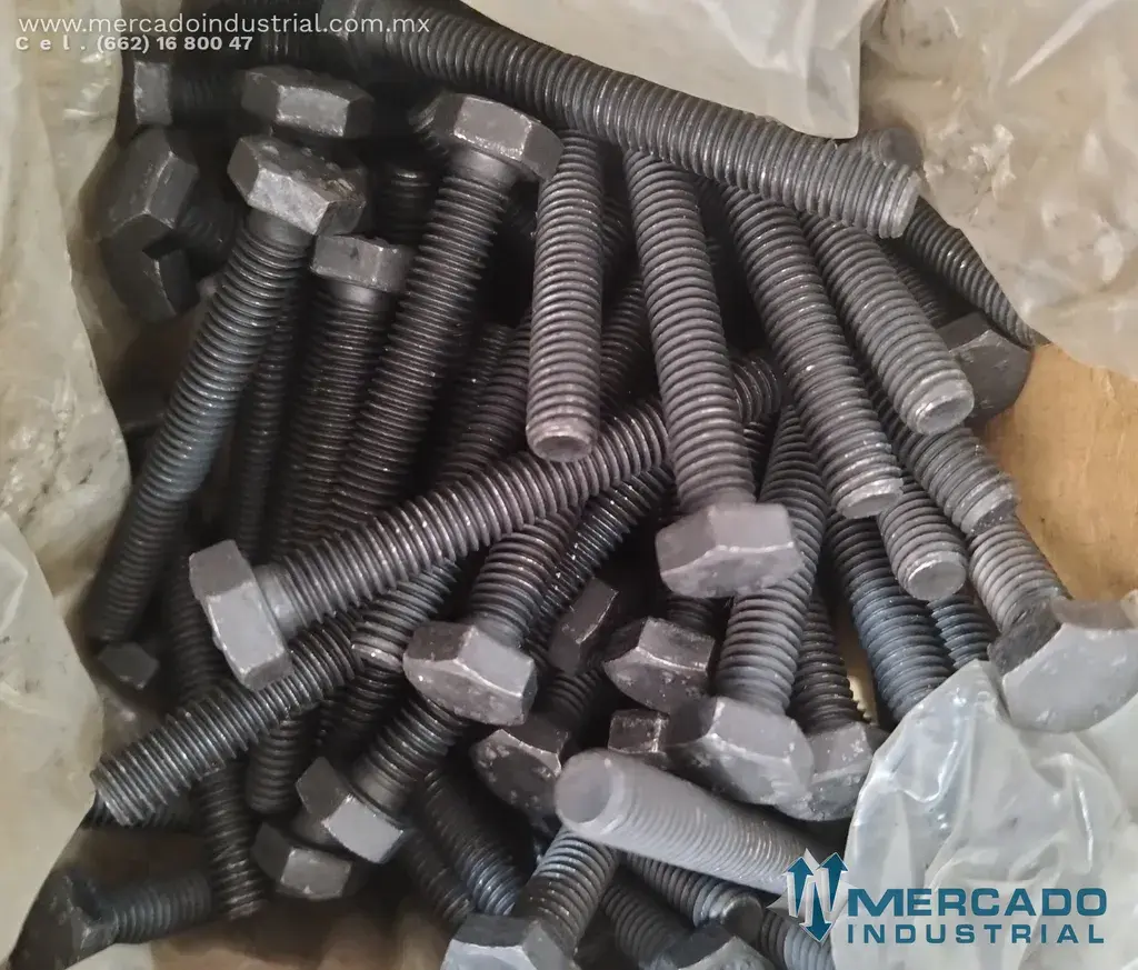 TORNILLO HEXAGONAL GRADO 8.8 M6X50 MEDIDA MILIMETRICA PERFORACION - imagen 1